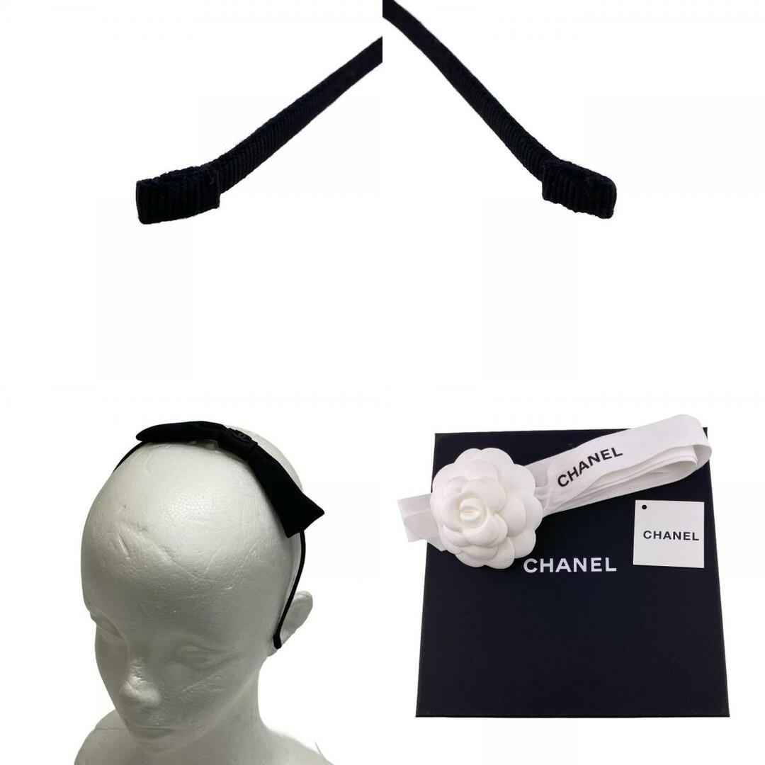 CHANEL(シャネル)のシャネル CHANEL ヘアアクセサリー
 ココマーク カチューシャ リボン 23P ブラック レディースのヘアアクセサリー(カチューシャ)の商品写真