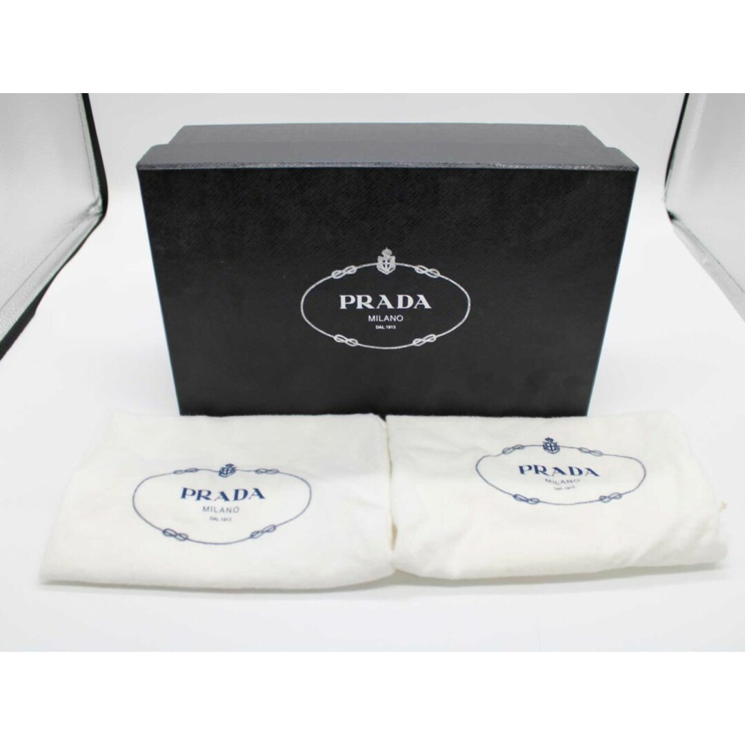 PRADA - △PRADA/プラダ△エナメルビジューオープントゥパンプス PRADA - △PRADA/プラダ△エナメルビジューオープントゥパンプス
