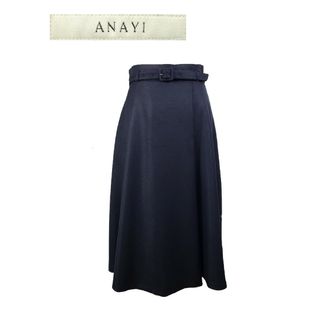 ノンさま専用　美品⭐︎ANAYI  ベルト付きロングスカート