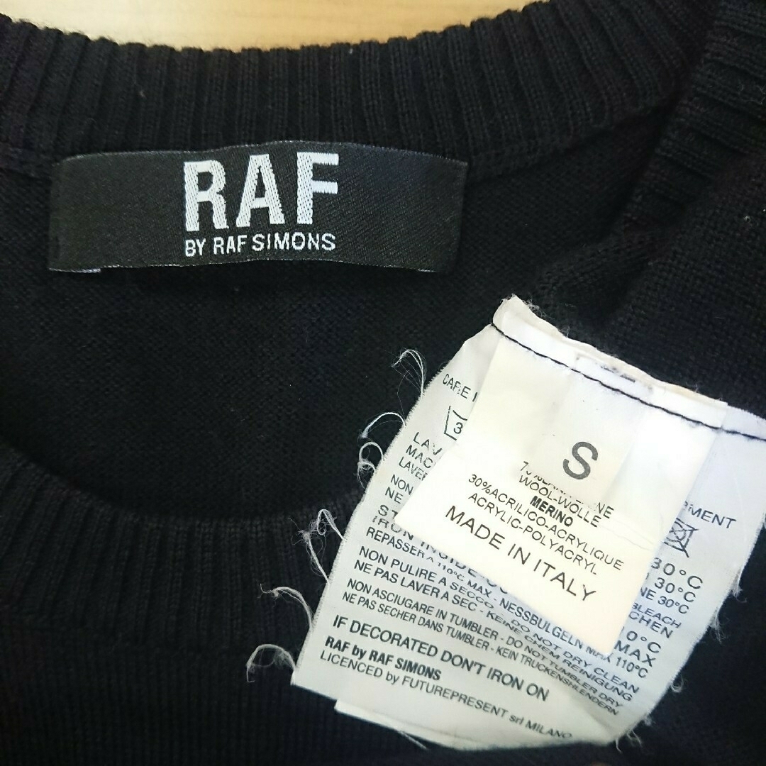 RAF SIMONS(ラフシモンズ)のRAF BY RAFSIMONSメリノウールニット メンズのトップス(ニット/セーター)の商品写真