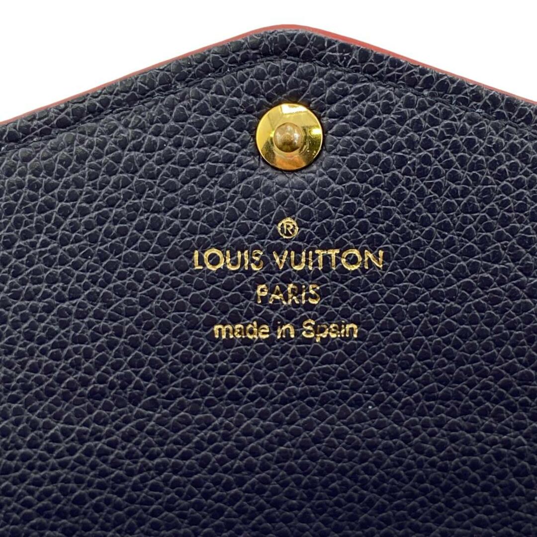 LOUIS VUITTON(ルイヴィトン)のルイヴィトン LOUIS VUITTON 長財布
 モノグラムアンプラント ポルトフォイユ サラ M62125 ネイビー レディースのファッション小物(財布)の商品写真