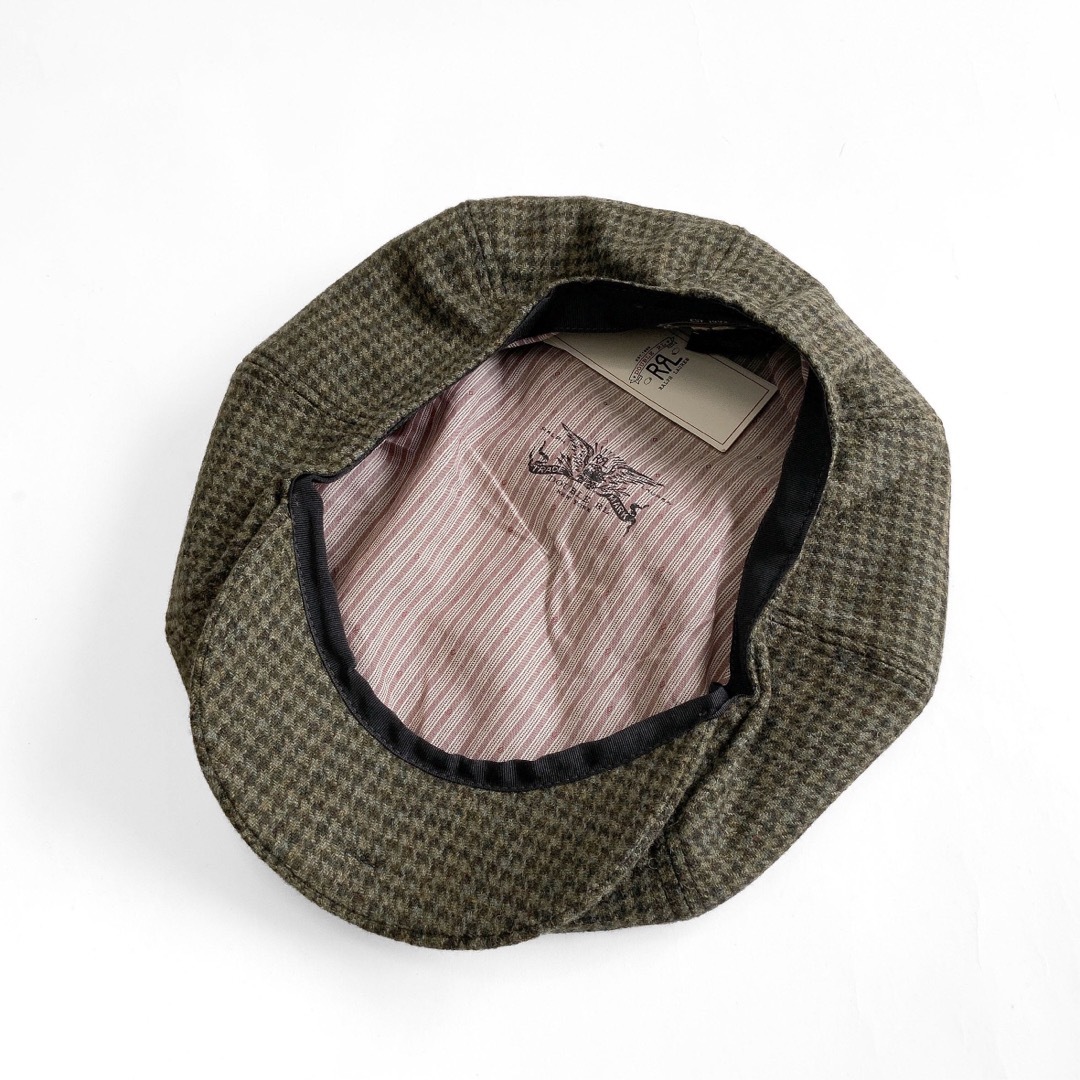 日本限定モデル】 美品!ダブルアールエル RRL ニュースボーイキャップ 日本限定モデル】 美品!ダブルアールエル RRL ニュースボーイキャップ