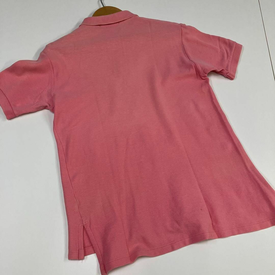 ラルフローレン　ポロシャツ　ポニー　古着女子　ピンク　90's オールド メンズのトップス(ポロシャツ)の商品写真
