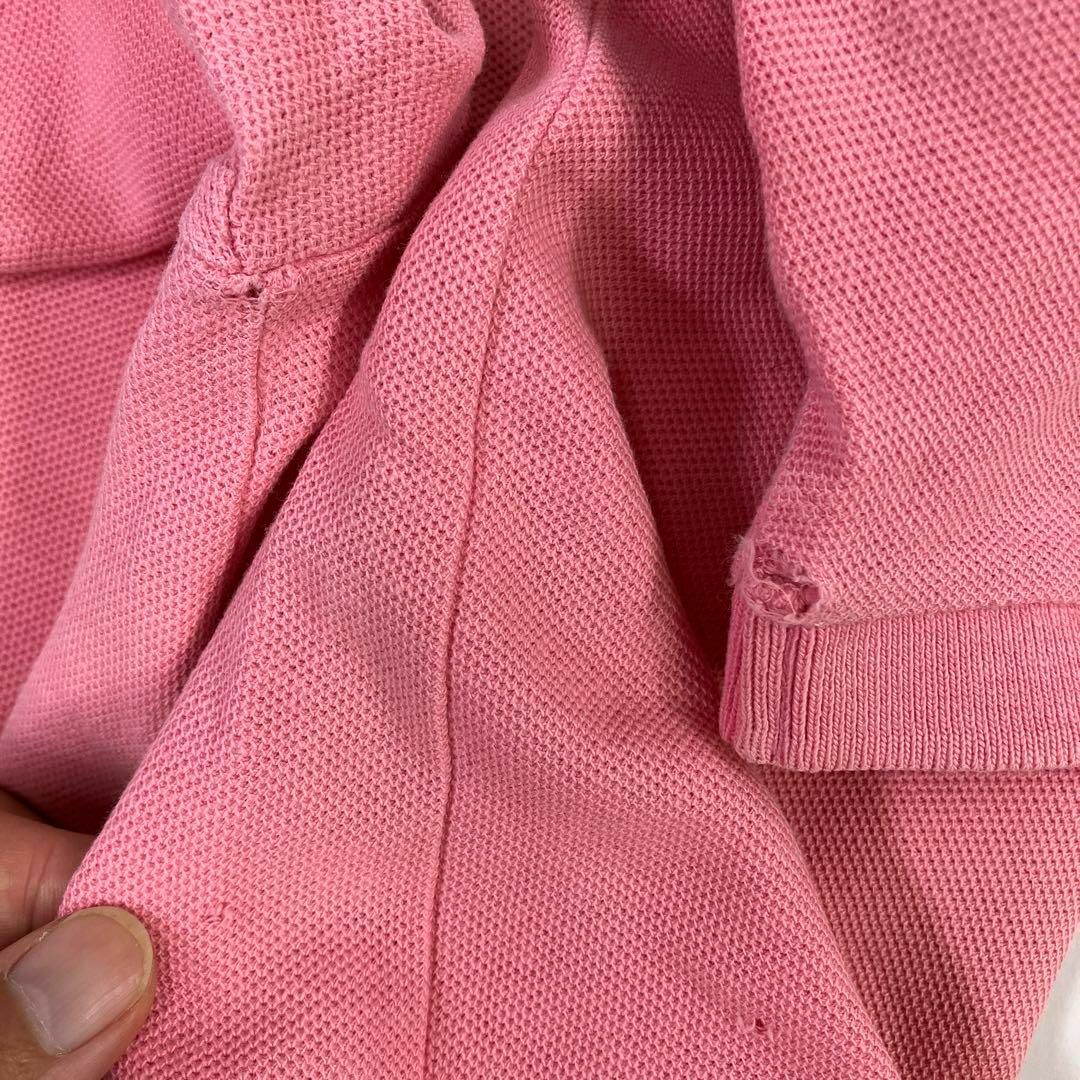 ラルフローレン　ポロシャツ　ポニー　古着女子　ピンク　90's オールド メンズのトップス(ポロシャツ)の商品写真