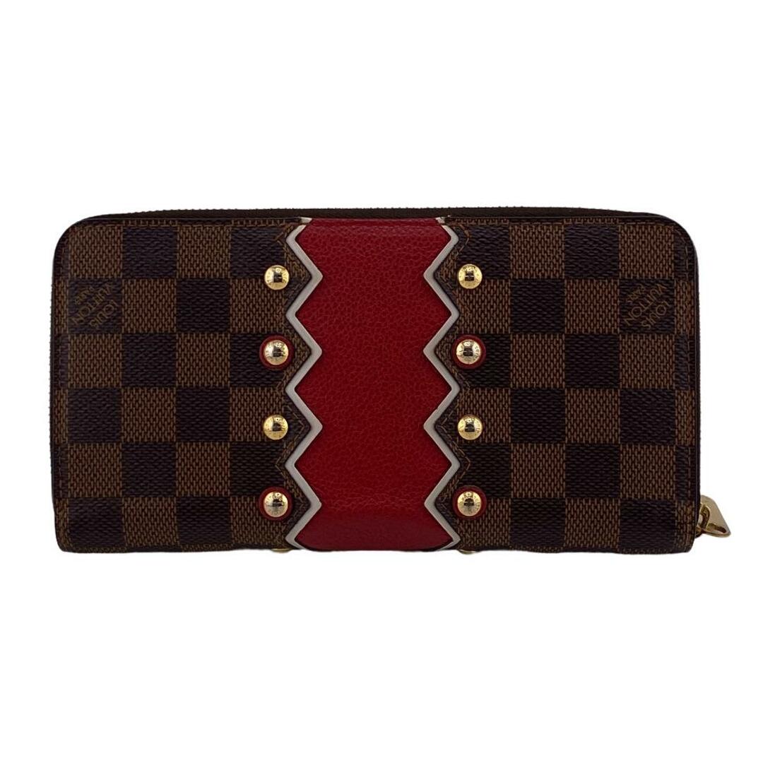 LOUIS VUITTON(ルイヴィトン)のルイヴィトン LOUIS VUITTON 長財布
 ダミエ カラコムパターン ジッピーウォレット ラウンドファスナー N60145 ブラウン レディースのファッション小物(財布)の商品写真