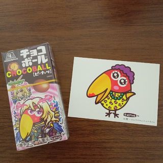 モリナガセイカ(森永製菓)の大阪なんでやねんキョロちゃんシール・モンストチョコボール(キャラクターグッズ)