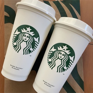 スターバックスコーヒー(Starbucks Coffee)の【2点セット】スターバックス リユーザブルカップ グランデ(タンブラー)