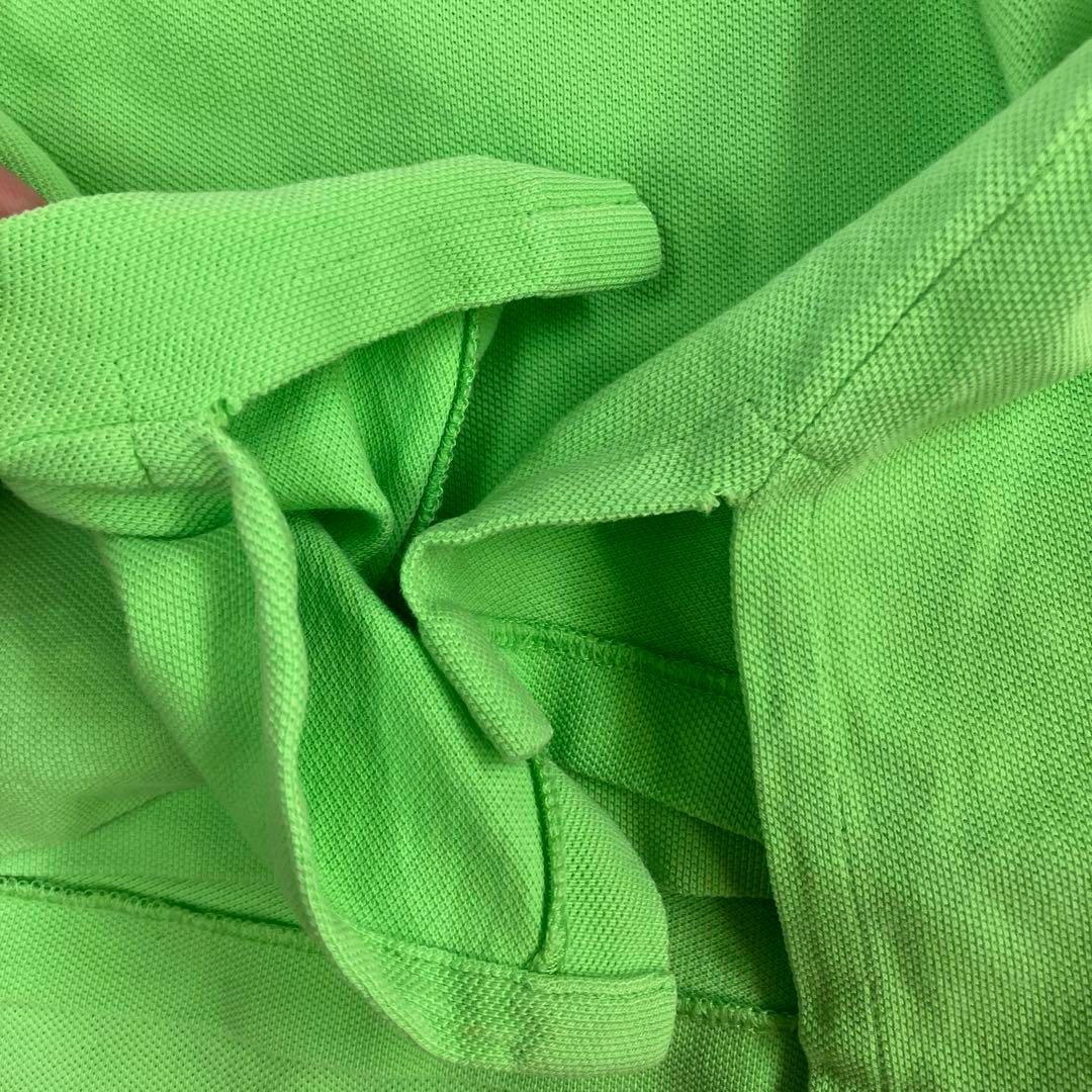 ラルフローレン　ポロシャツ　ポニー　ビッグサイズ　グリーン　90's オールド メンズのトップス(ポロシャツ)の商品写真