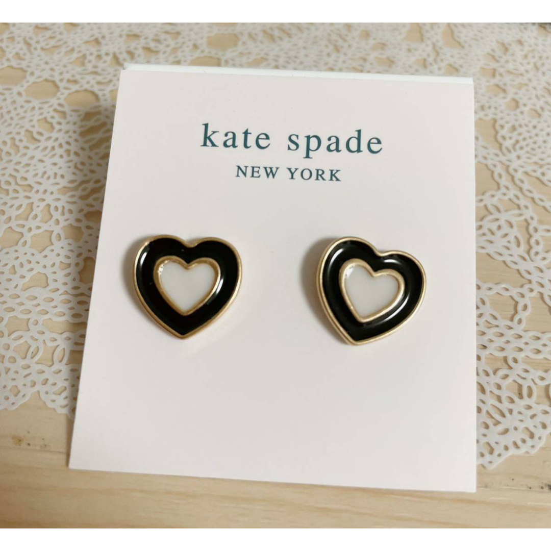 kate spade new york(ケイトスペードニューヨーク)の新品　ケイトスペード　kate spade ピアス　ハート レディースのアクセサリー(ピアス)の商品写真