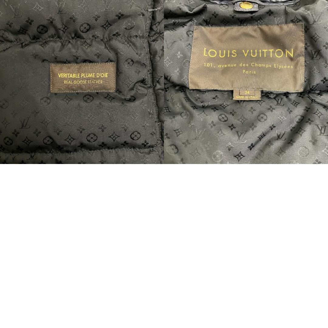 LOUIS VUITTON(ルイヴィトン)のルイヴィトン LOUIS VUITTON ダウンジャケット
 34 11年 グレー レディースのジャケット/アウター(ダウンジャケット)の商品写真