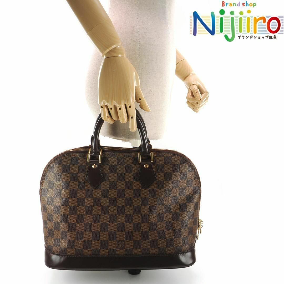 LOUIS VUITTON - 【極美品】ルイヴィトン ダミエ アルマ LOUIS VUITTON - 【極美品】ルイヴィトン ダミエ アルマ