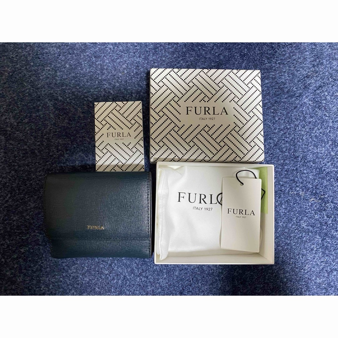 Furla(フルラ)のフルラ バビロン 財布 スモール S  B30 FURLA ダークグリーン　緑 レディースのファッション小物(財布)の商品写真