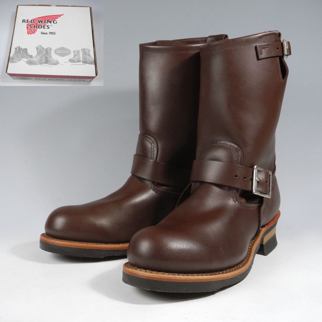 REDWING(レッドウィング)のエンジニア2967チョコレート茶ブラウン2269 2972 8272 2268 メンズの靴/シューズ(ブーツ)の商品写真