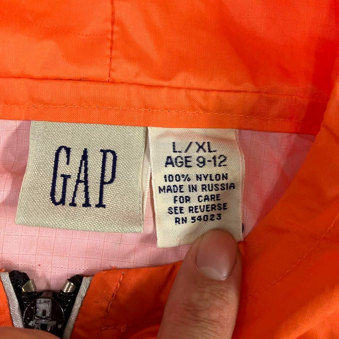 GAP(ギャップ)の90's オールドギャップ　GAP 古着女子　オレンジ　ナイロンジャケット レディースのジャケット/アウター(ブルゾン)の商品写真