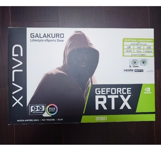 クロウトシコウ(玄人志向)の玄人志向 GALAKURO GK-RTX3060-E12GB/OC/WHITE(PCパーツ)