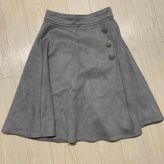 トッコ(tocco)の【tocco closet】スエードフレアスカート(ひざ丈スカート)