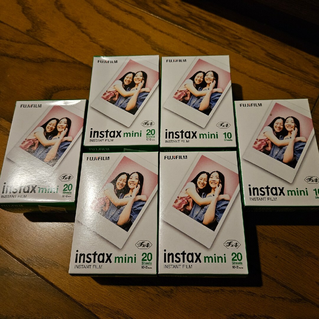 富士フイルム(フジフイルム)のインスタックスミニ instax mini（チェキ） フィルム120枚 エンタメ/ホビーのコレクション(印刷物)の商品写真