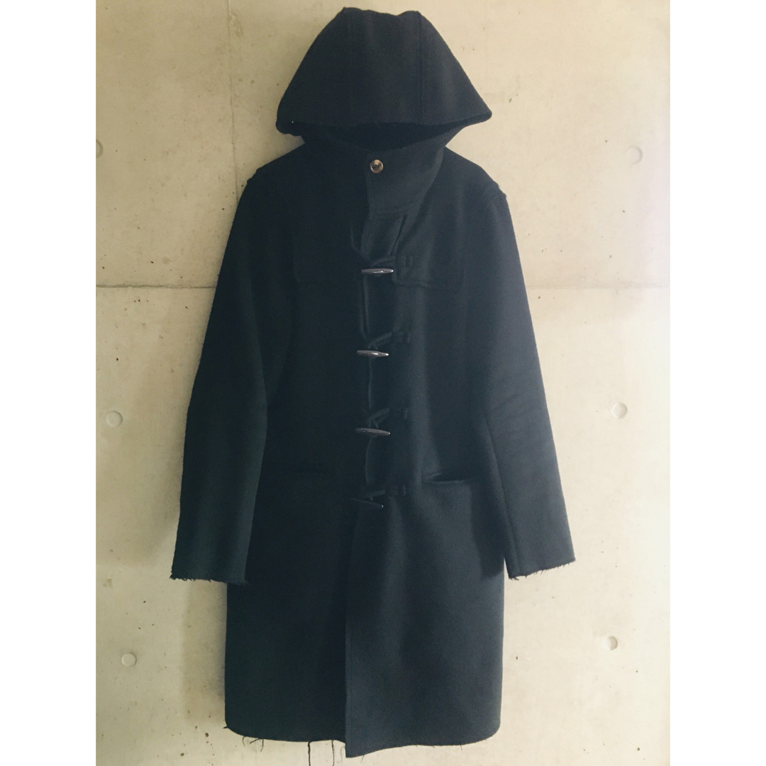 11AW undercover レザー×ウールドッキングフーディ2 11AW undercover レザー×ウールドッキングフーディ2