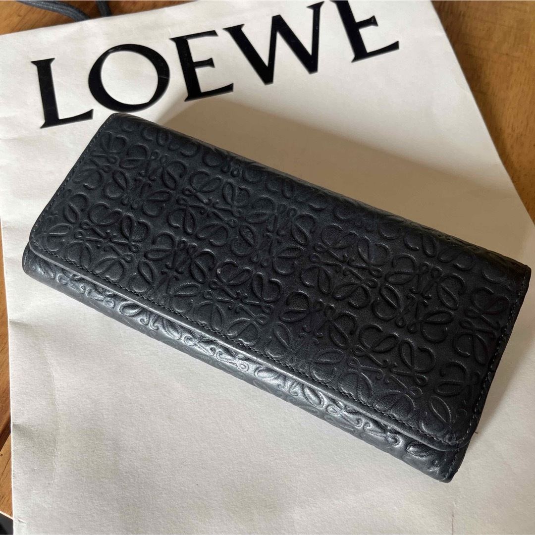 LOEWE(ロエベ)のロエベ　リピートアナグラム　長財布 レディースのファッション小物(財布)の商品写真