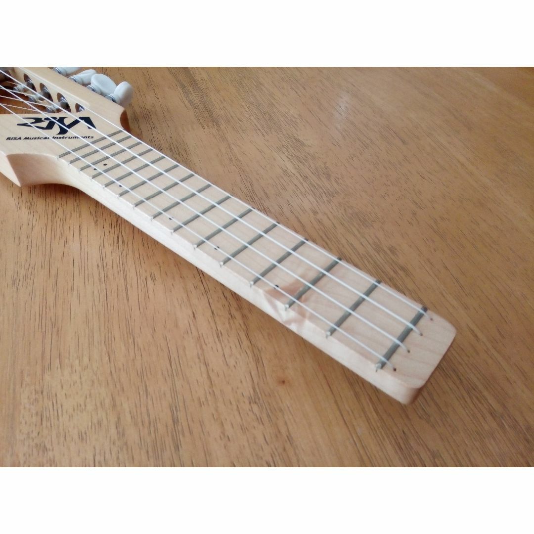 【美品】RISA Uke-Solid サイレントウクレレ ソプラノ ケース付 楽器のウクレレ(ソプラノウクレレ)の商品写真