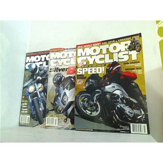 MOTOR CYCLIST 2001年 2002年 2005年 2007年 2008年 2012年 6点。2001年6月号。2002年7月号。2005年7月号。2007年7月号。2008年10月号。2012年8月号。(その他)