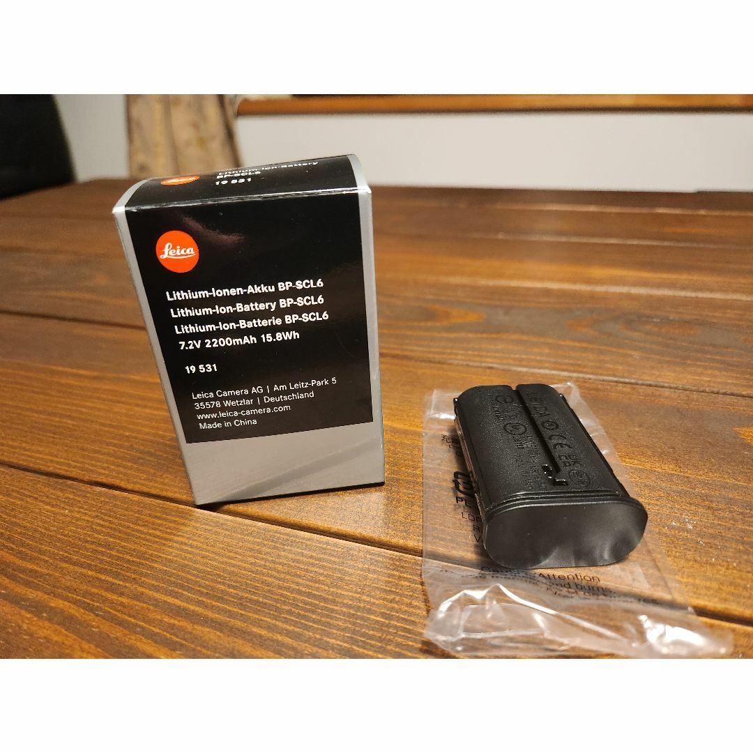 LEICA(ライカ)のLeica　Battery BP-SCL6 スマホ/家電/カメラのカメラ(その他)の商品写真