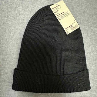 ムジルシリョウヒン(MUJI (無印良品))のMUJIオーガニックコットンWatchニット帽(ニット帽/ビーニー)