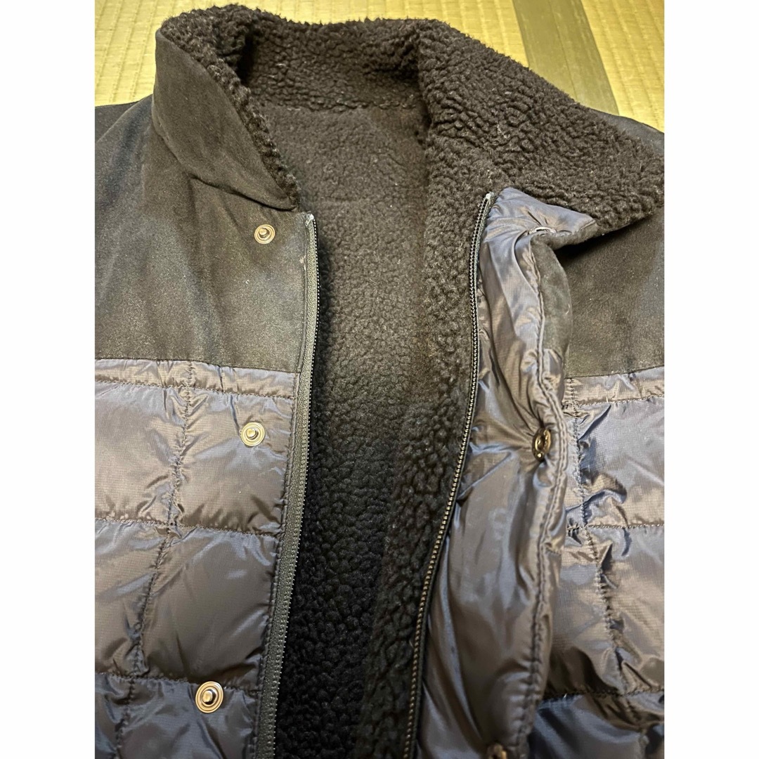 TAION(タイオン)の美品タイオン　リバーシブルダウンジャケットL メンズのジャケット/アウター(ダウンジャケット)の商品写真