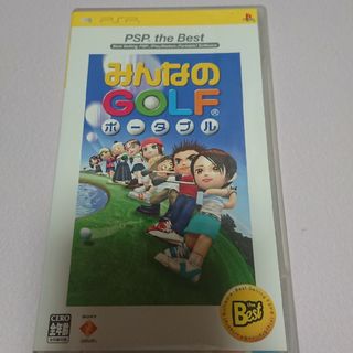 プレイステーションポータブル(PlayStation Portable)のPSP＊みんなのGOLF(家庭用ゲームソフト)