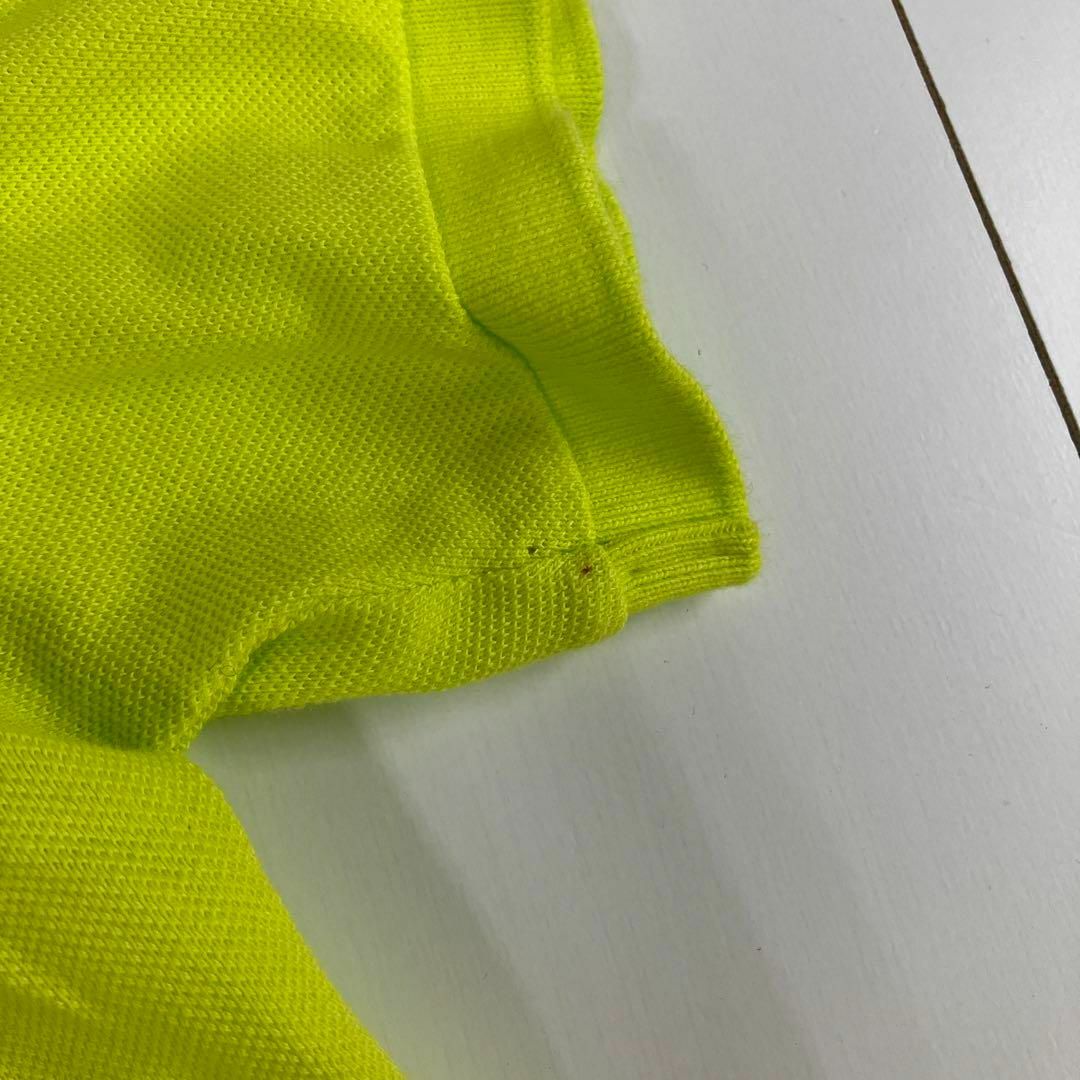 ラルフローレン　ポロシャツ　ネオンカラー　蛍光　古着　刺繍　ポニー　ド派手 メンズのトップス(ポロシャツ)の商品写真