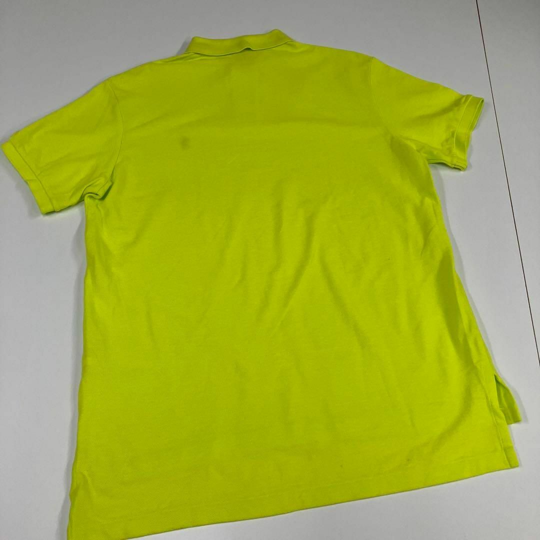 ラルフローレン　ポロシャツ　ネオンカラー　蛍光　古着　刺繍　ポニー　ド派手 メンズのトップス(ポロシャツ)の商品写真