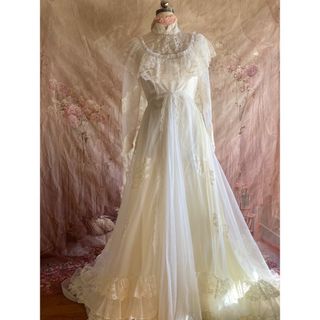 ガニーサックス(GUNNE SAX)のイギリスにて買い付けたヴィンテージウェディングドレス🇬🇧(ウェディングドレス)