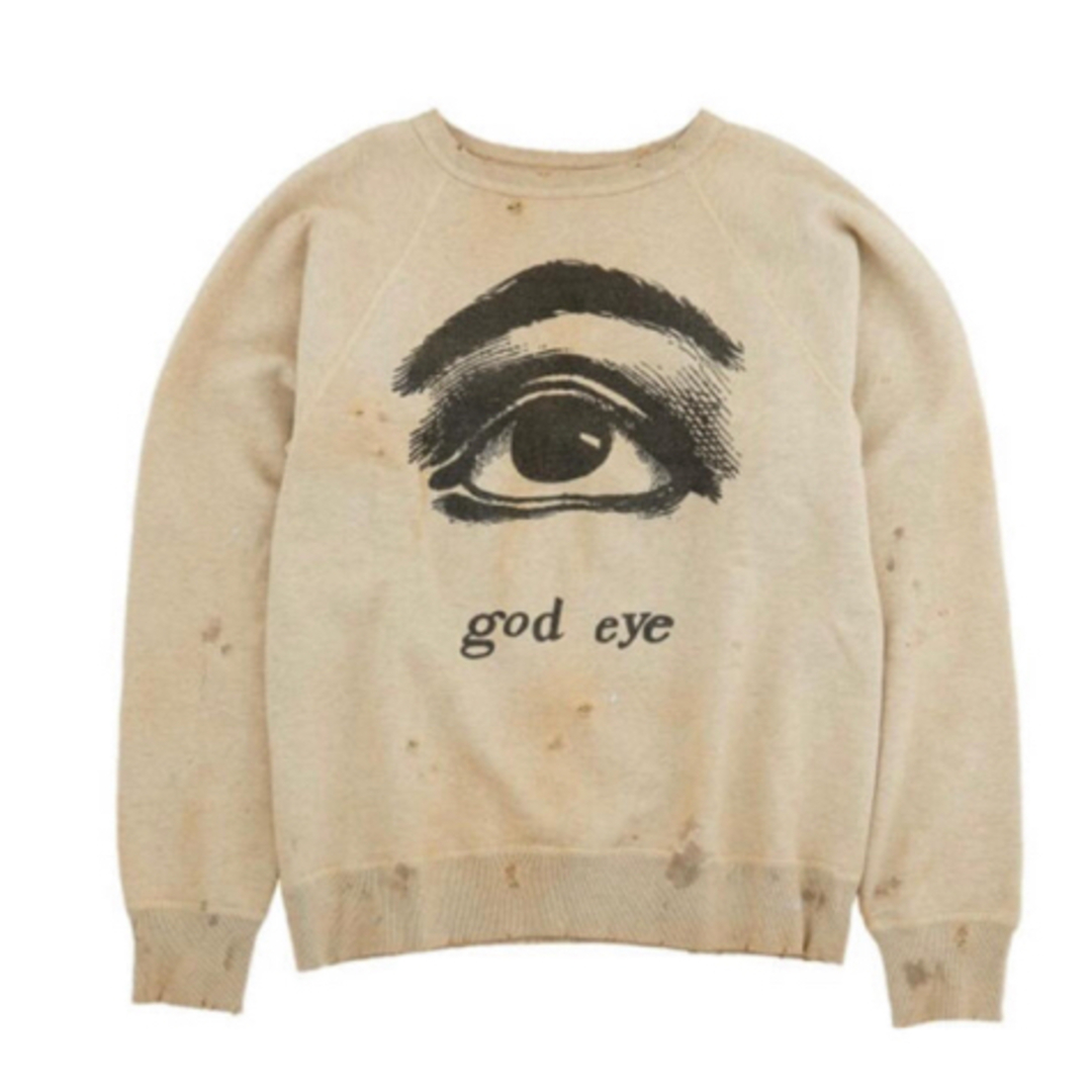 READYMADE - SAINT MICHAEL GOD EYE Crew Sweat セントマイケル READYMADE - SAINT MICHAEL GOD EYE Crew Sweat セントマイケル