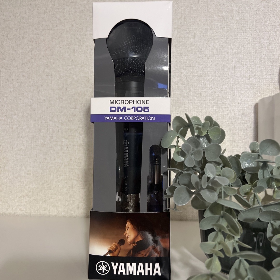 ヤマハ(ヤマハ)のヤマハ YAMAHA ダイナミックマイク DM-105  5mケーブル付属 楽器のレコーディング/PA機器(マイク)の商品写真