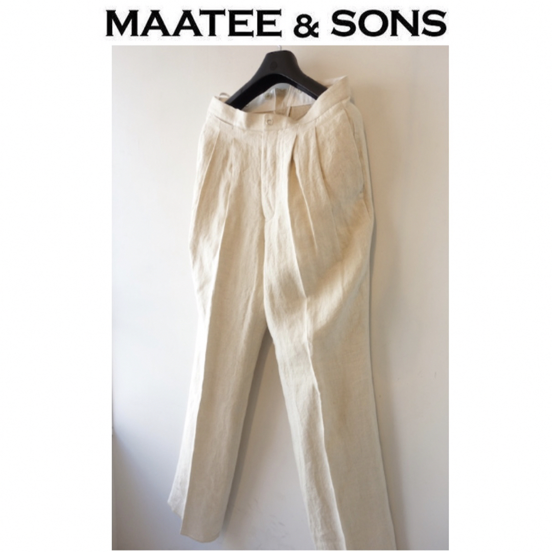MAATEE&SONS リネントラウザーズ サイズ2