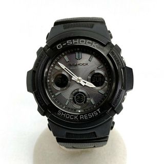 カシオ(CASIO)の★CASIO カシオ G-SHOCK ジーショック AWG-M100BC ソーラー電波 メタルプラスチックベルト 腕時計 ブラック(腕時計(アナログ))