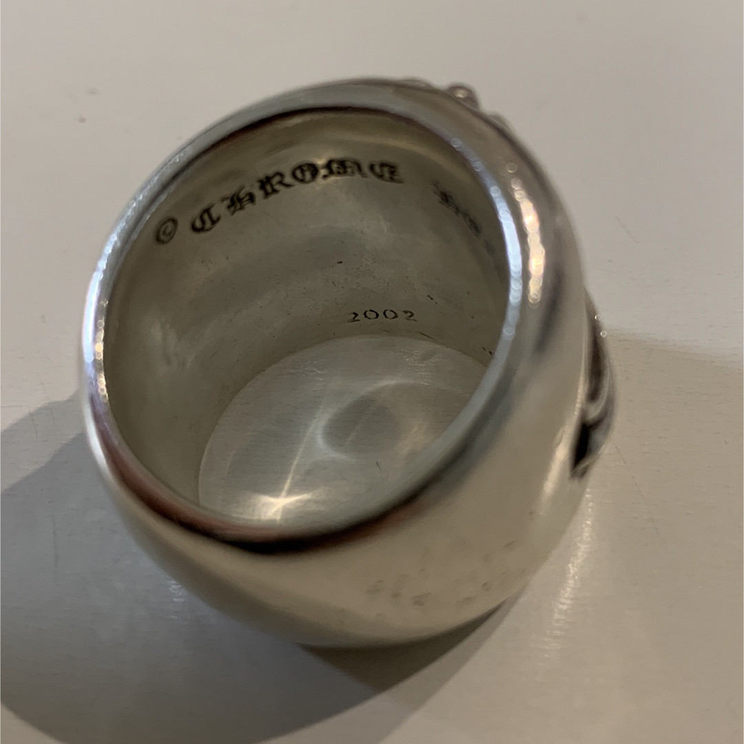 Chrome Hearts(クロムハーツ)のクロムハーツ  クラシックオーバルクロスリング インボイス付き メンズのアクセサリー(リング(指輪))の商品写真