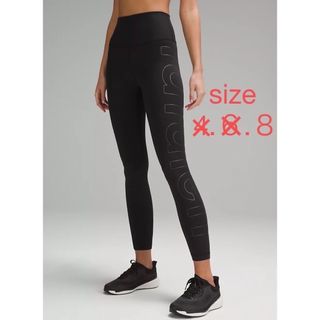 ルルレモン(lululemon)の新品ルルレモンWunder Train HR Tight 25" Graphic(レギンス/スパッツ)