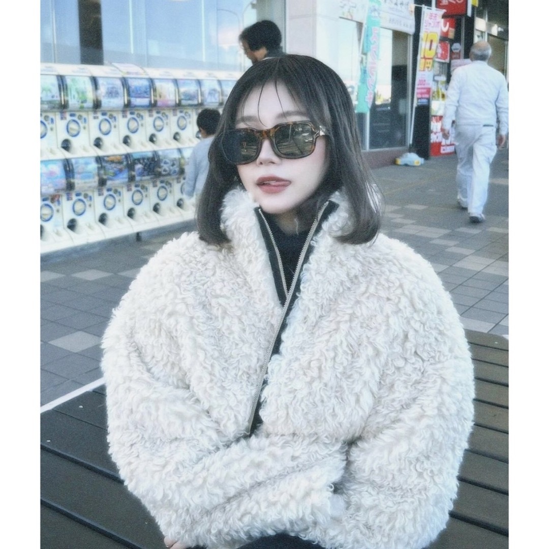 SLY - 今季完売品♡SLY LIGHT CROP BOA ブルゾン♡新品タグ付き SLY - 今季完売品♡SLY LIGHT CROP BOA ブルゾン♡新品タグ付き
