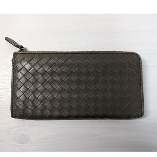 ボッテガヴェネタ(Bottega Veneta)のBOTTEGA VENETA／長財布／L時ファスナー／中古品(長財布)