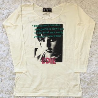 ヒステリックグラマー(HYSTERIC GLAMOUR)の新品 アンディウォーホル ヒステリックグラマー 長袖トップス Fサイズ 日本製(Tシャツ(長袖/七分))