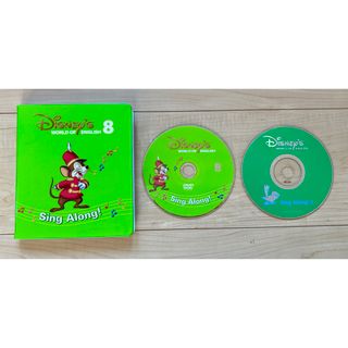 ディズニー(Disney)のシングアロング DVD 8巻&CD 2巻 【DWE ワールドファミリー】英語教材(知育玩具)