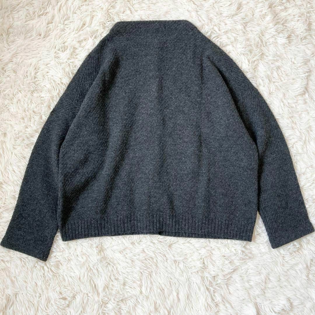 evam eva ウール カシミヤ カーディガン ダークグレー 1 アゼニット evam eva ウール カシミヤ カーディガン ダークグレー 1 アゼニット