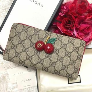 Gucci - 美品 正規品 箱付き GUCCI グッチ 長財布 GGキャンバス デニム