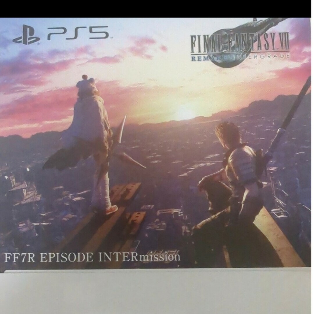SQUARE ENIX(スクウェアエニックス)のFF7R EPISODE INTER mission プロダクトコードのみ エンタメ/ホビーのゲームソフト/ゲーム機本体(家庭用ゲーム機本体)の商品写真