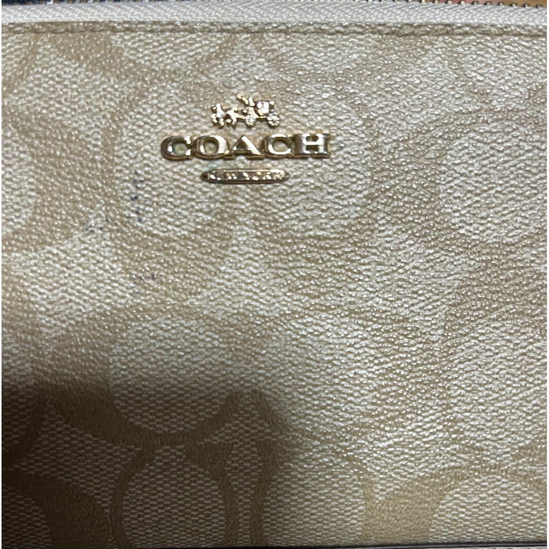 COACH(コーチ)のCOACH 長財布/PVC/BEG/レディース その他のその他(その他)の商品写真