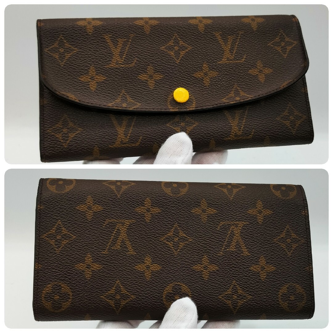 LOUIS VUITTON(ルイヴィトン)の美品☆ヴィトン ポルトフォイユ エミリー イエロー 長財布  M60698 レディースのファッション小物(財布)の商品写真