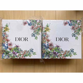 ディオール(Dior)の(お値下げ)【2個セット】DIOR 花柄 ギフトボックス 箱(その他)