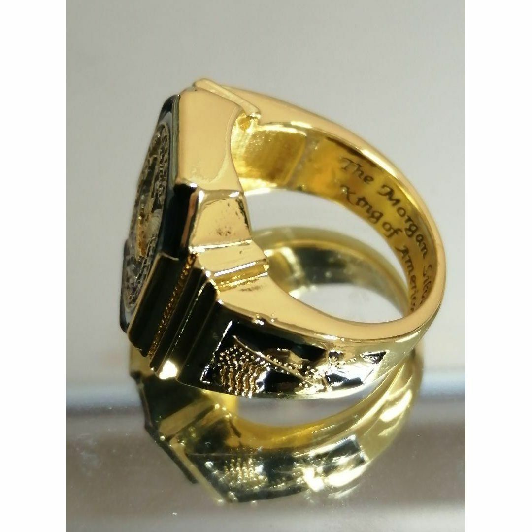 【R152】リング メンズ ゴールド イーグル おしゃれ 鳥 鷹 指輪 20号 メンズのアクセサリー(リング(指輪))の商品写真