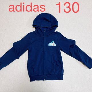 アディダス(adidas)のadidas 袖フリルパーカー(130㎝)(ジャケット/上着)